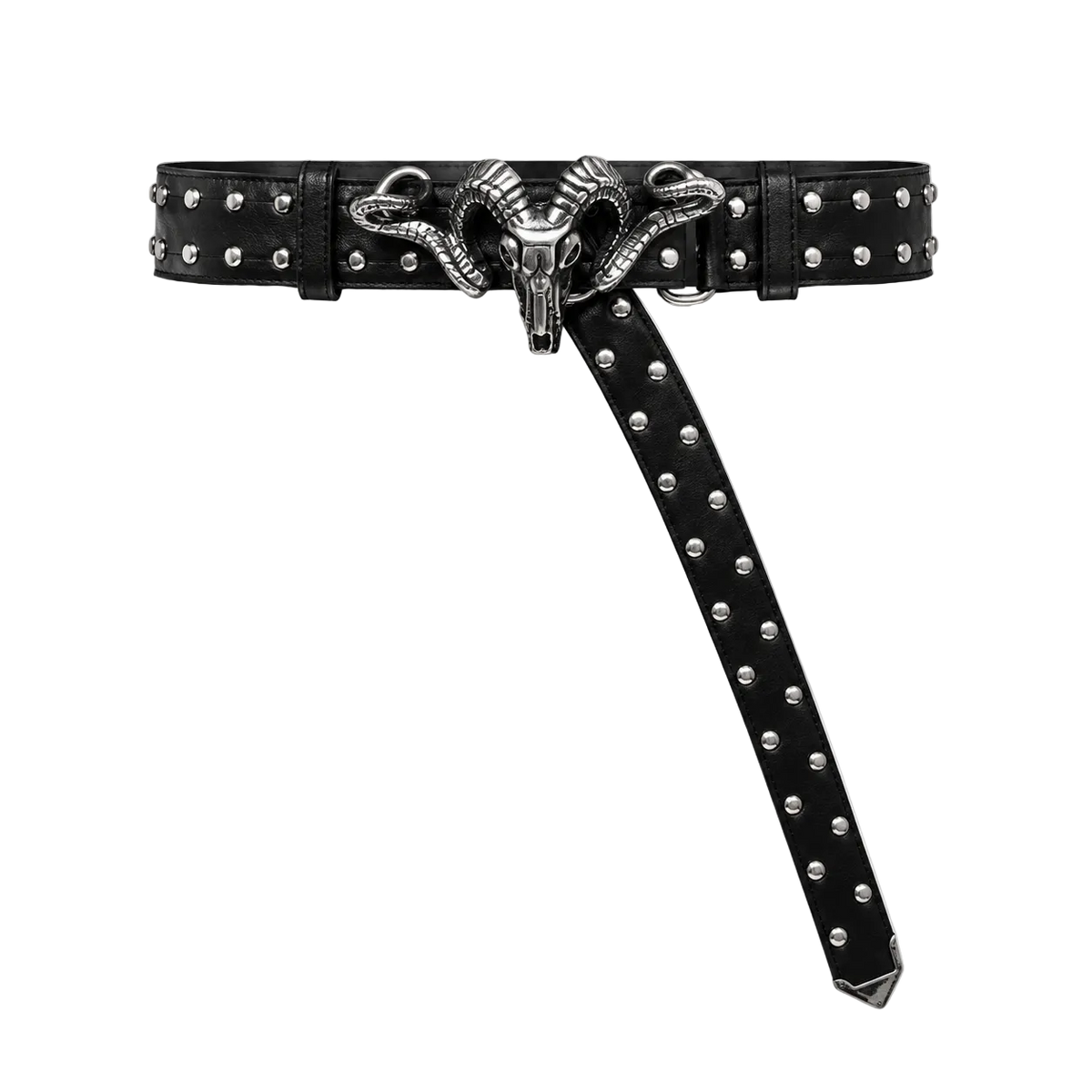 XIII Covenant Ram Buckle Pants — Onyx