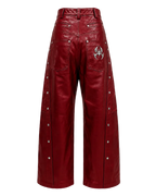 Dominus Morte: Red Vessel Trousers