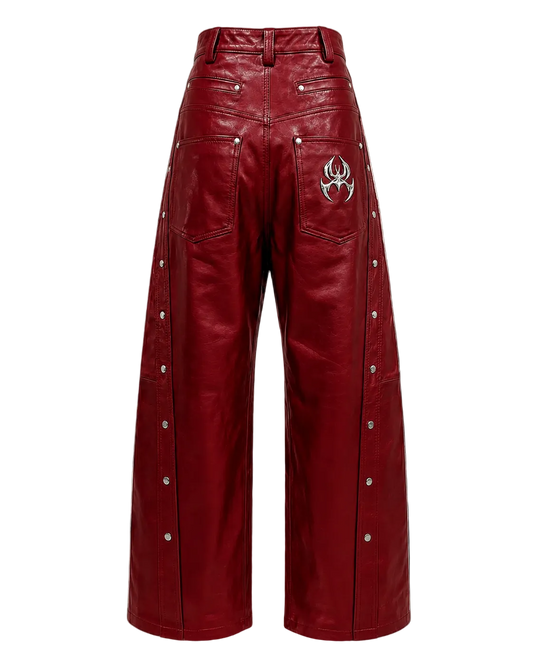 Dominus Morte: Red Vessel Trousers