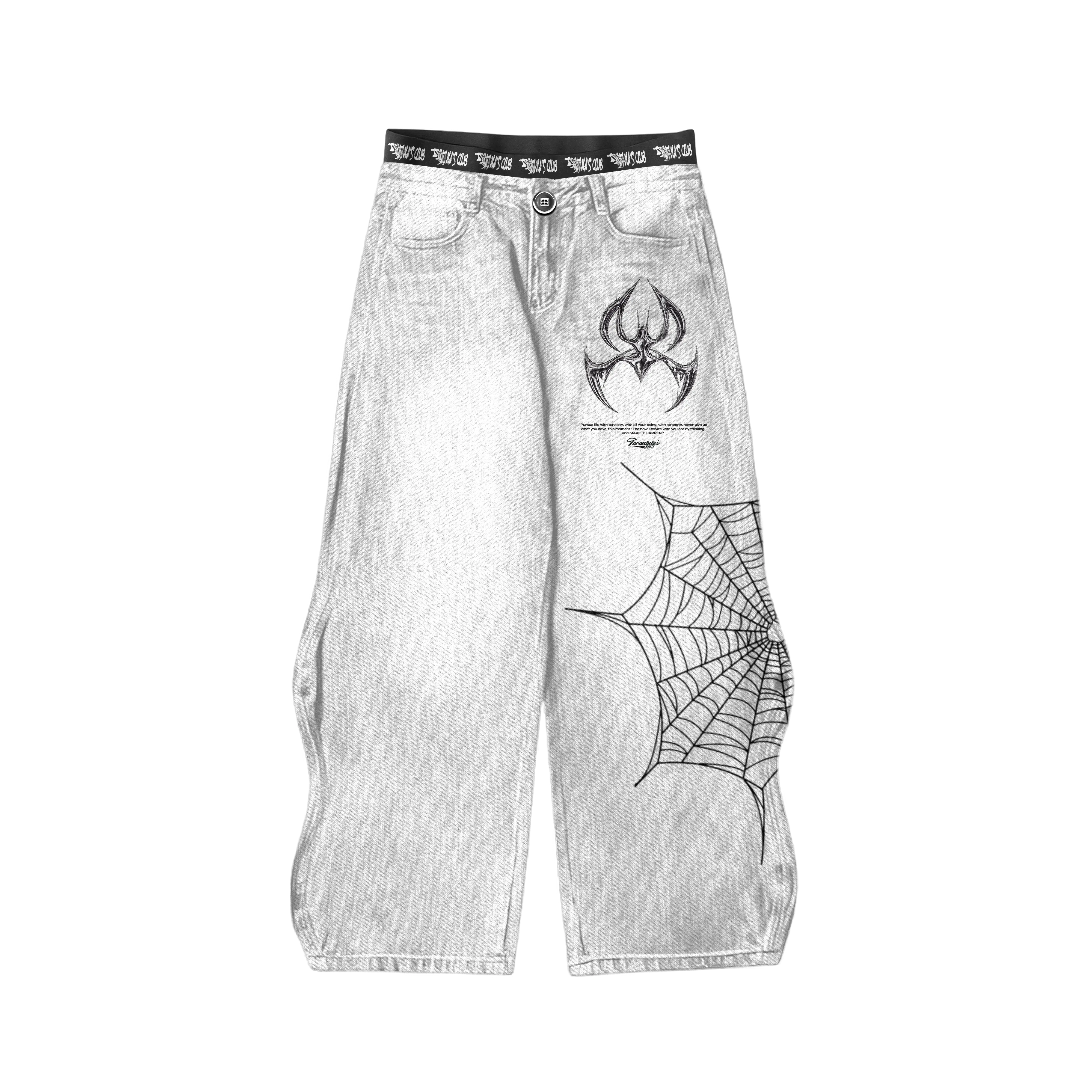 Baggy jeans 'Tarantulas' Collection tarantulaclub