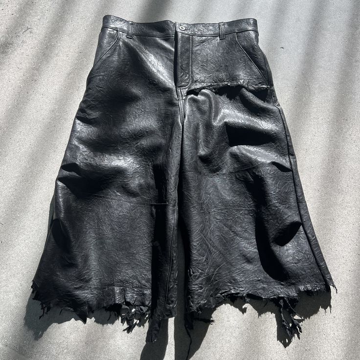 Ruin Leather Trousers