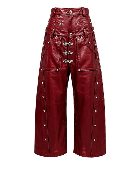 Dominus Morte: Red Vessel Trousers