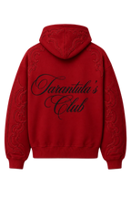 White Royal Crest Zipper hoodie