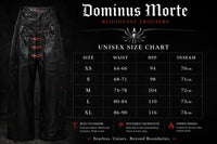 Dominus Morte: Red Vessel Trousers