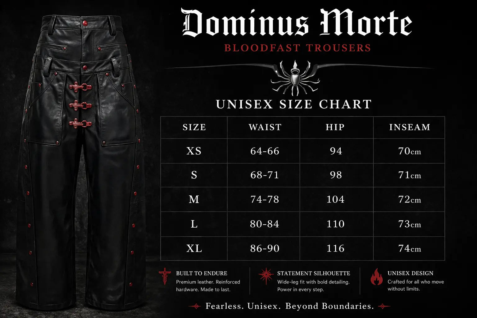 Dominus Morte: Blood Vessel Trousers