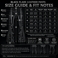 Nocturnus Imperium Chrome Leather Pants