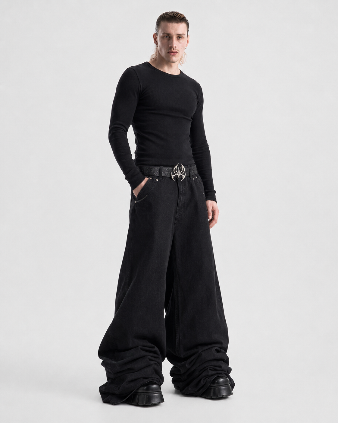 Tarantulas Club Leather Belt