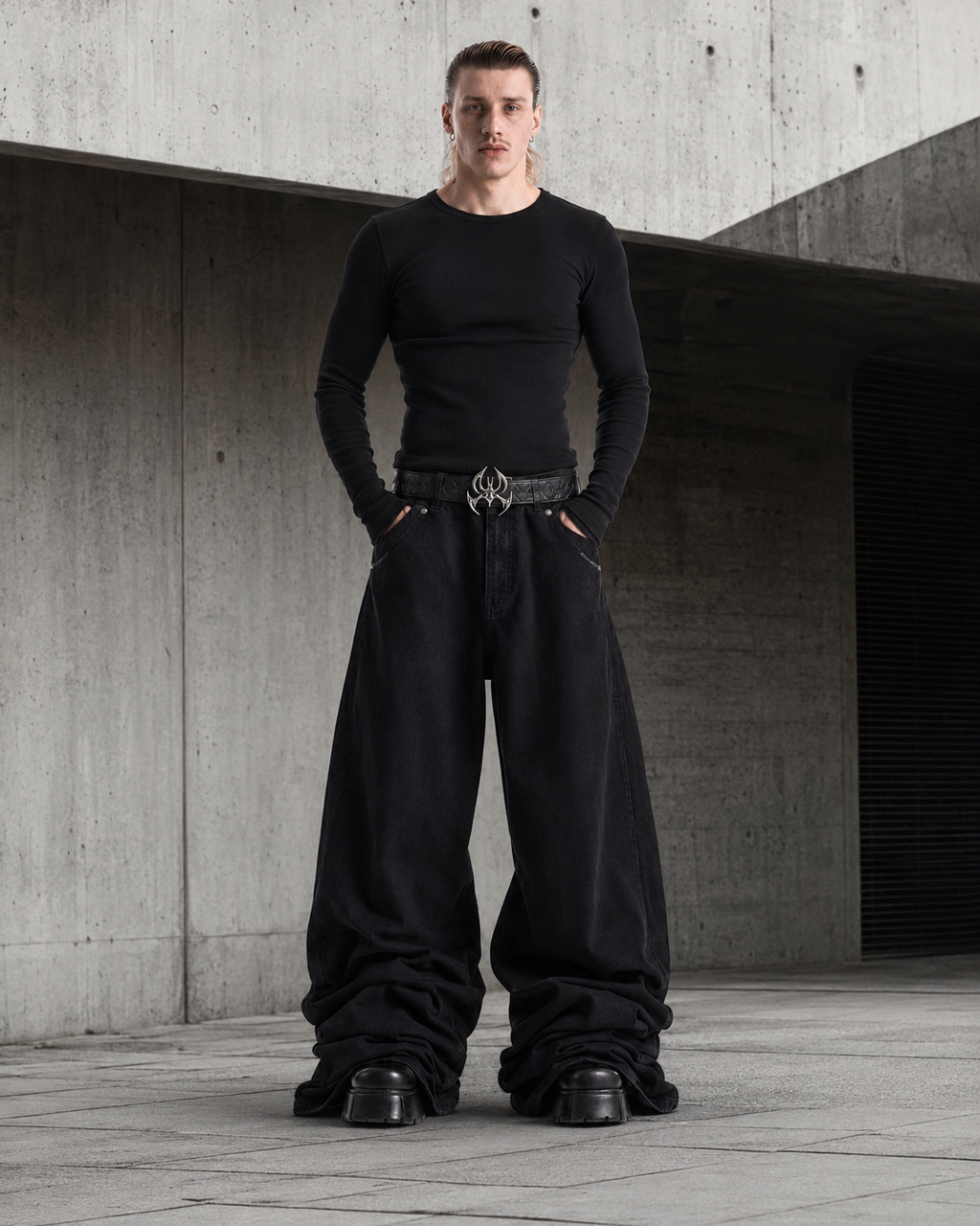 Tarantulas Club Leather Belt