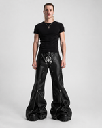 Nocturnus Imperium Chrome Leather Pants