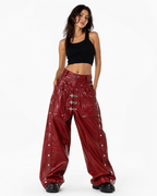 Dominus Morte: Red Vessel Trousers