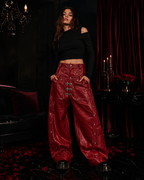 Dominus Morte: Crimson Vessel Trousers