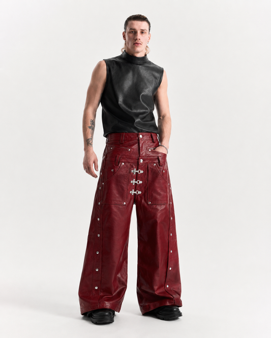 Dominus Morte: Red Vessel Trousers