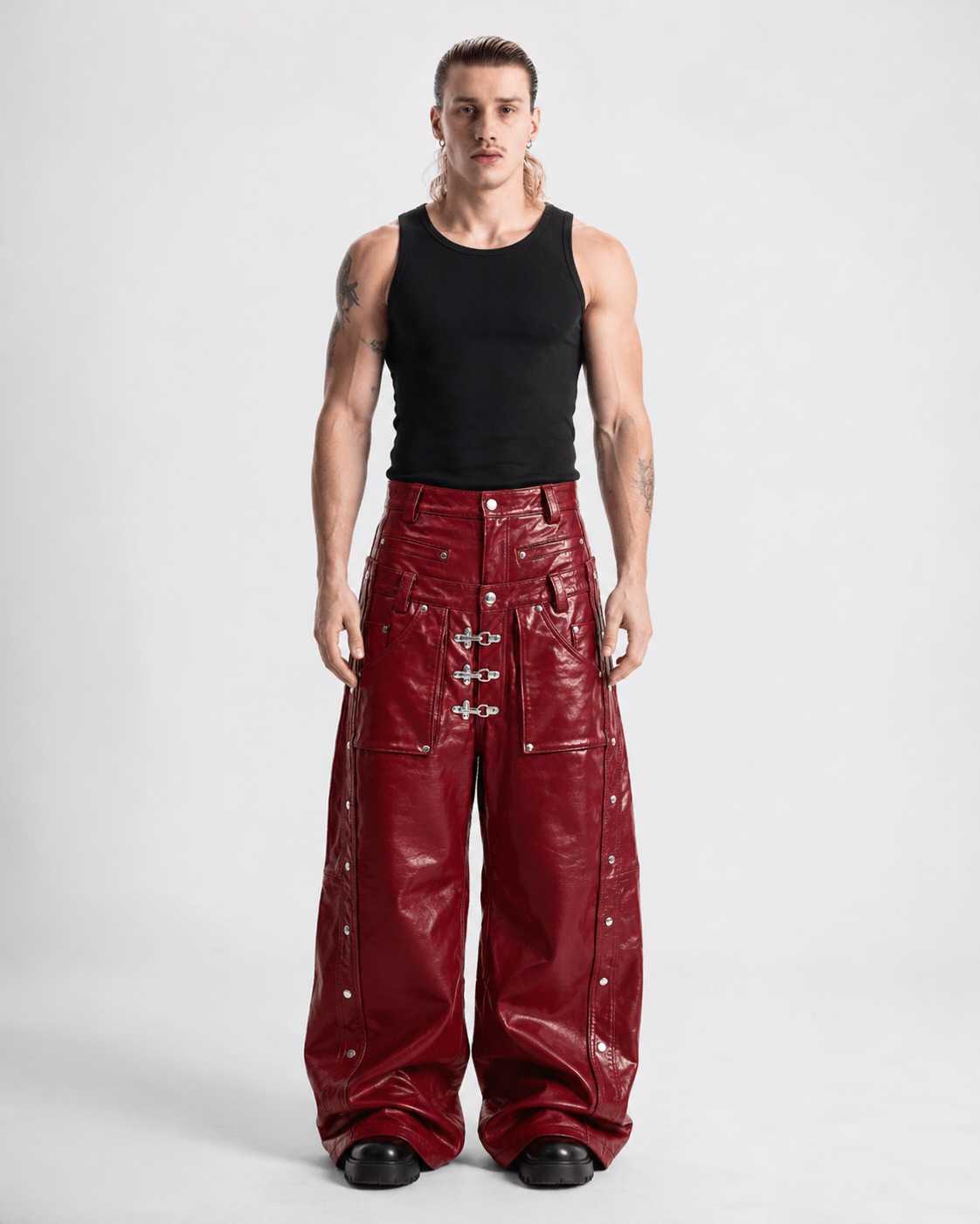 Dominus Morte: Red Vessel Trousers