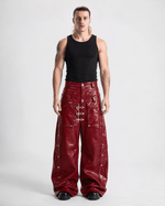 Dominus Morte: Red Vessel Trousers