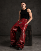 Dominus Morte: Crimson Vessel Trousers