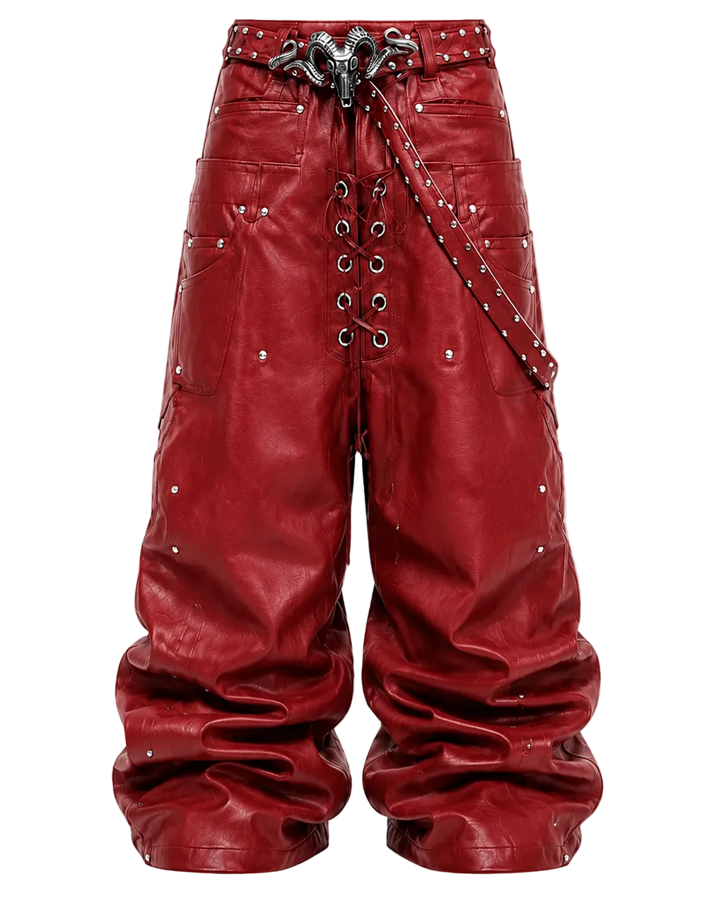 Covenant Ram Buckle Pants — Onyx