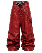 Covenant Ram Buckle Pants — Onyx