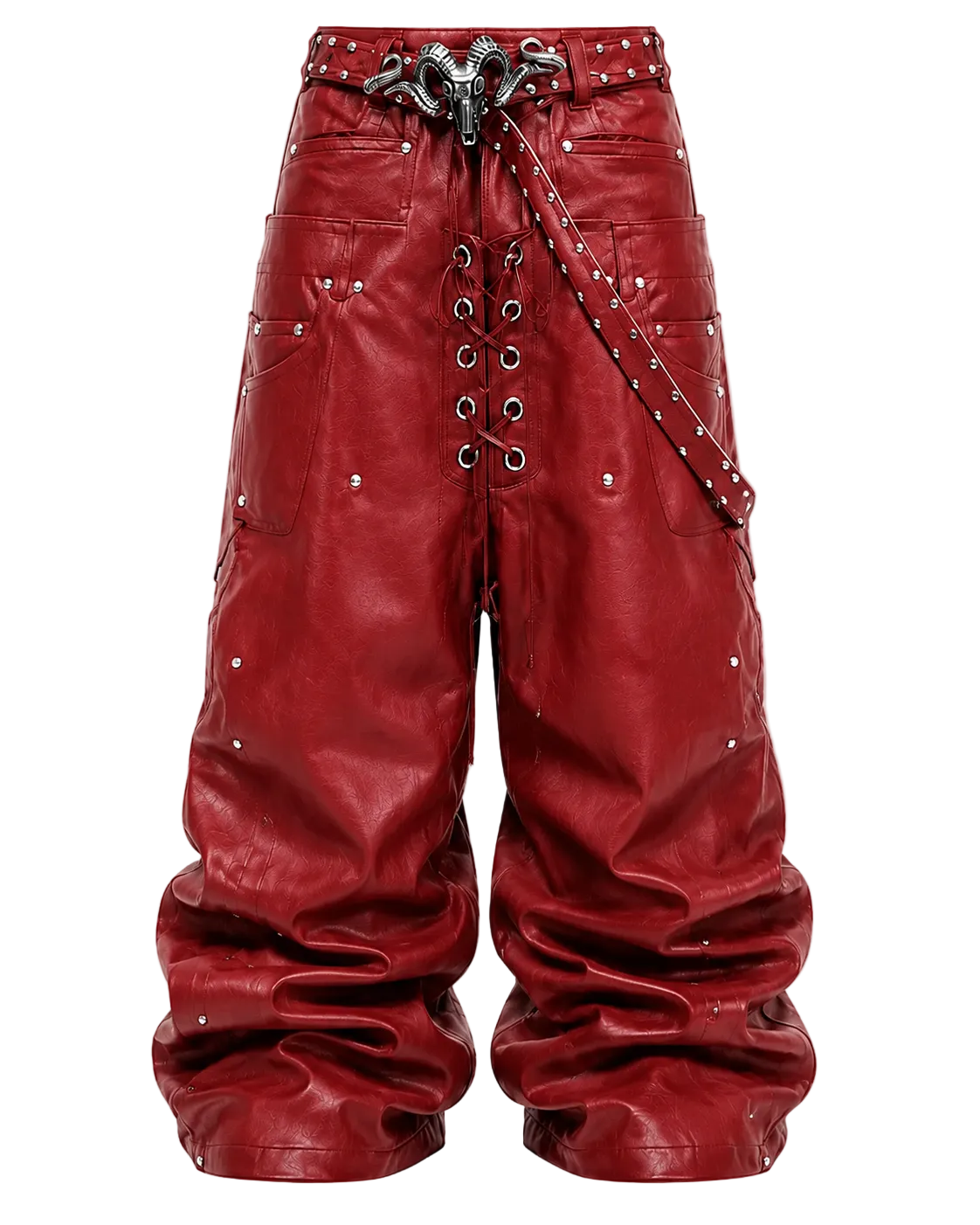 Covenant Ram Buckle Pants — Onyx