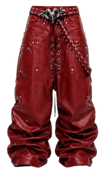 Covenant Ram Buckle Pants — Onyx
