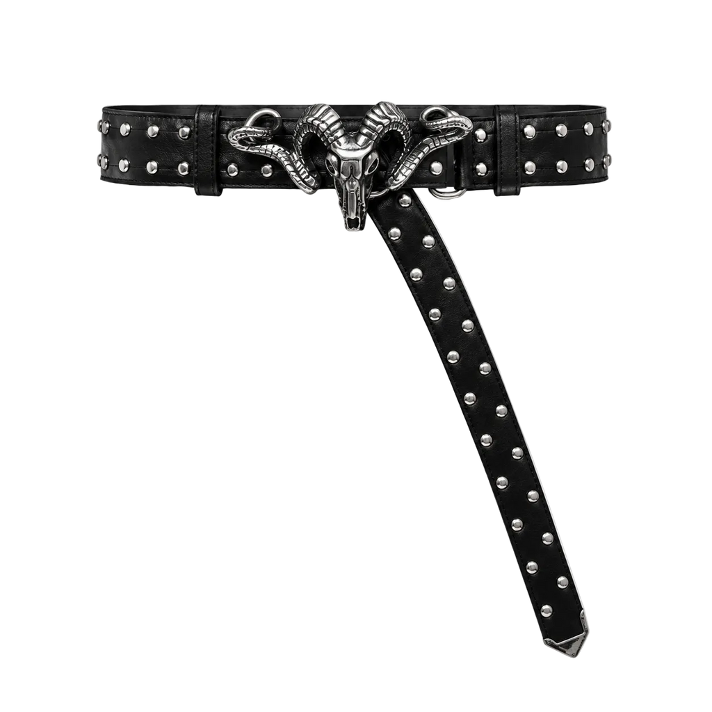 Covenant Ram Buckle Pants — Onyx