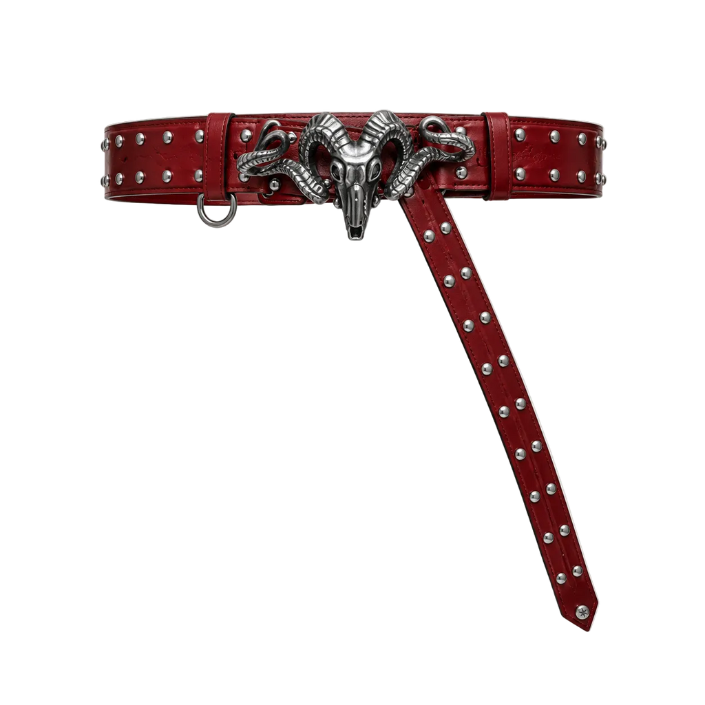 Covenant Ram Buckle Pants — Onyx