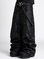 Covenant Ram Buckle Pants — Onyx