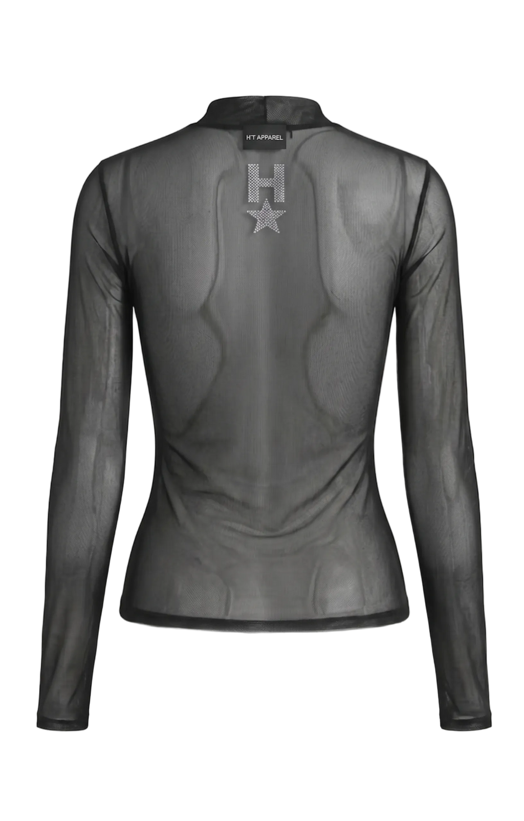 H*T GIRL CLUB: Transparent Mesh Top
