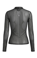 H*T GIRL CLUB: Transparent Mesh Top