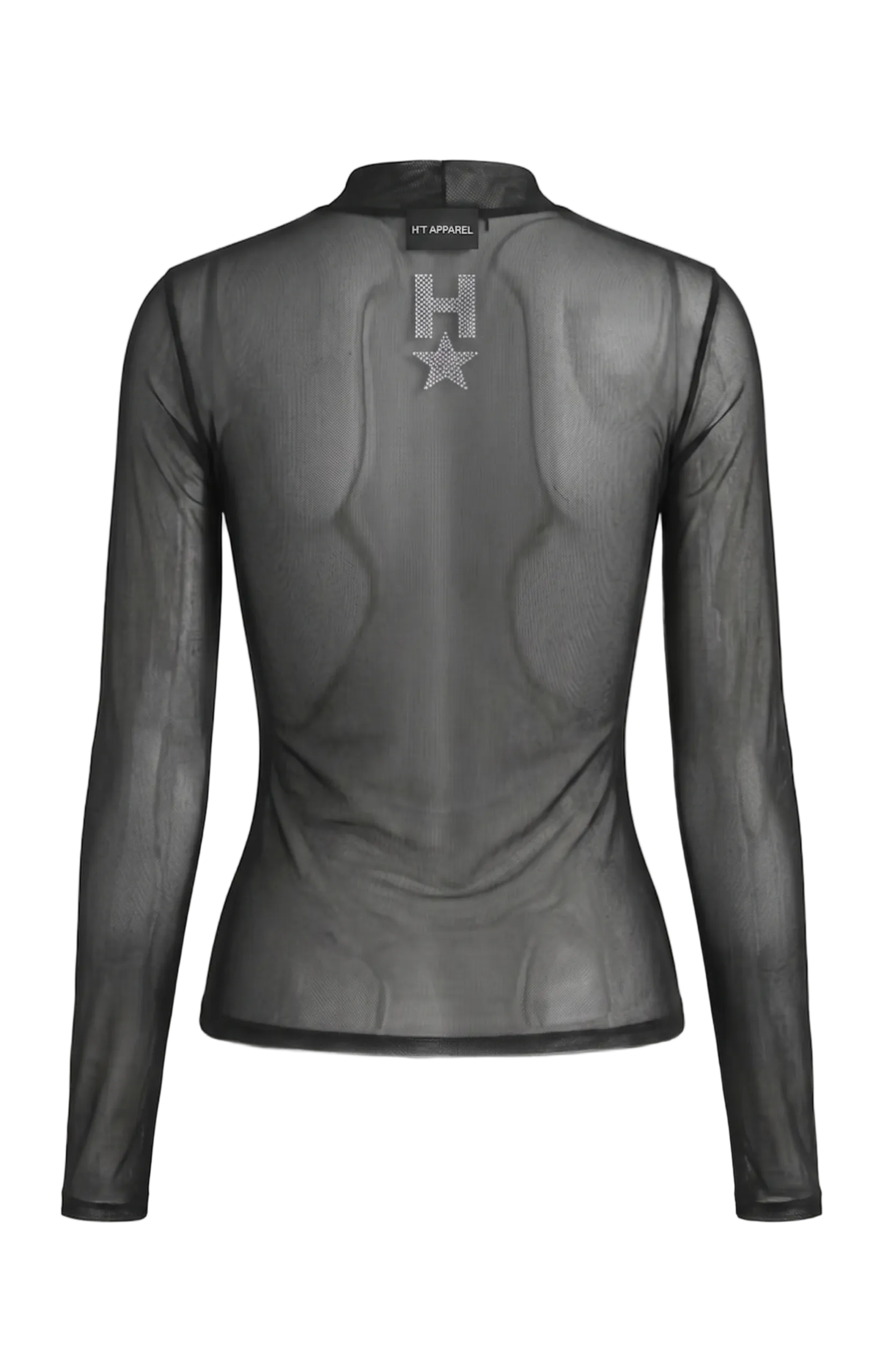 H*T GIRL CLUB: Transparent Mesh Top