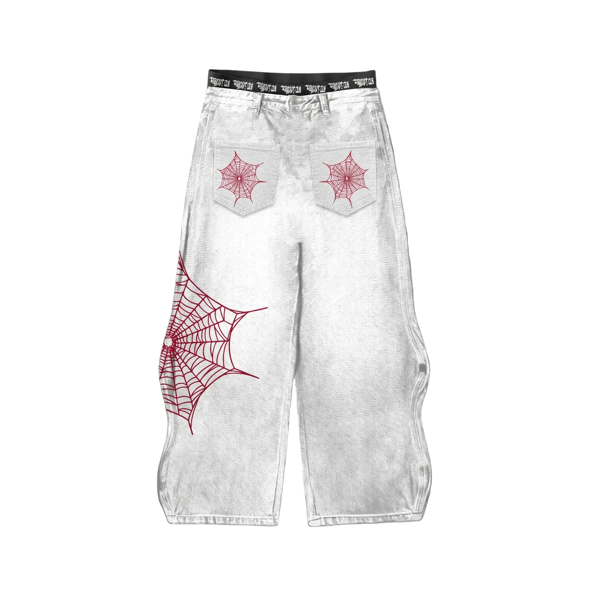 RED WEB Baggy jeans 'Tarantulas' Collection