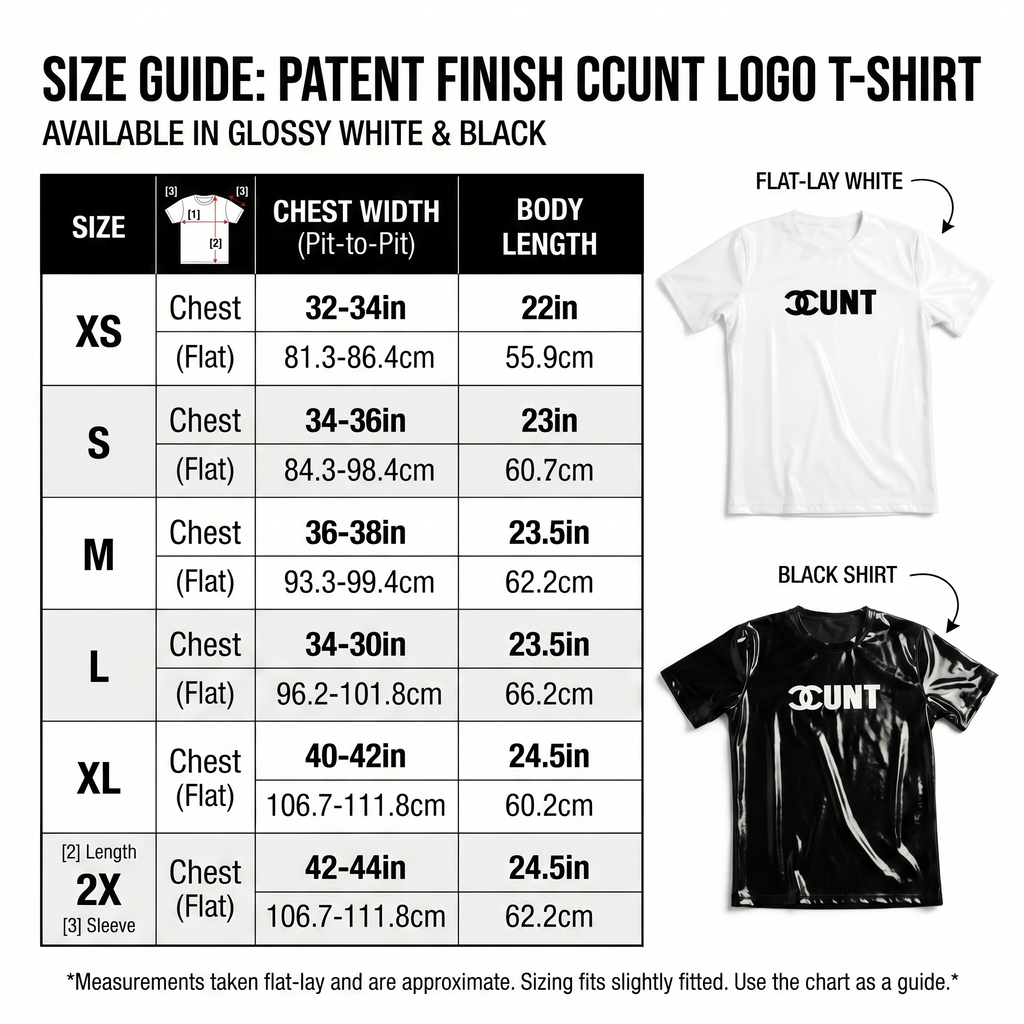 CUNT LATEX SHIRT