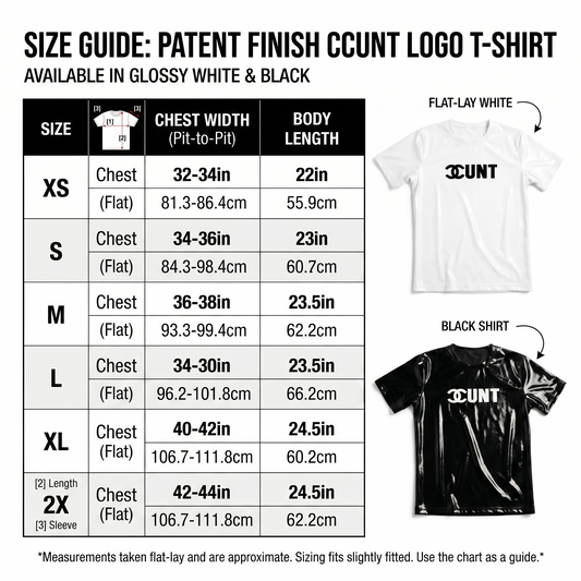 CUNT LATEX SHIRT