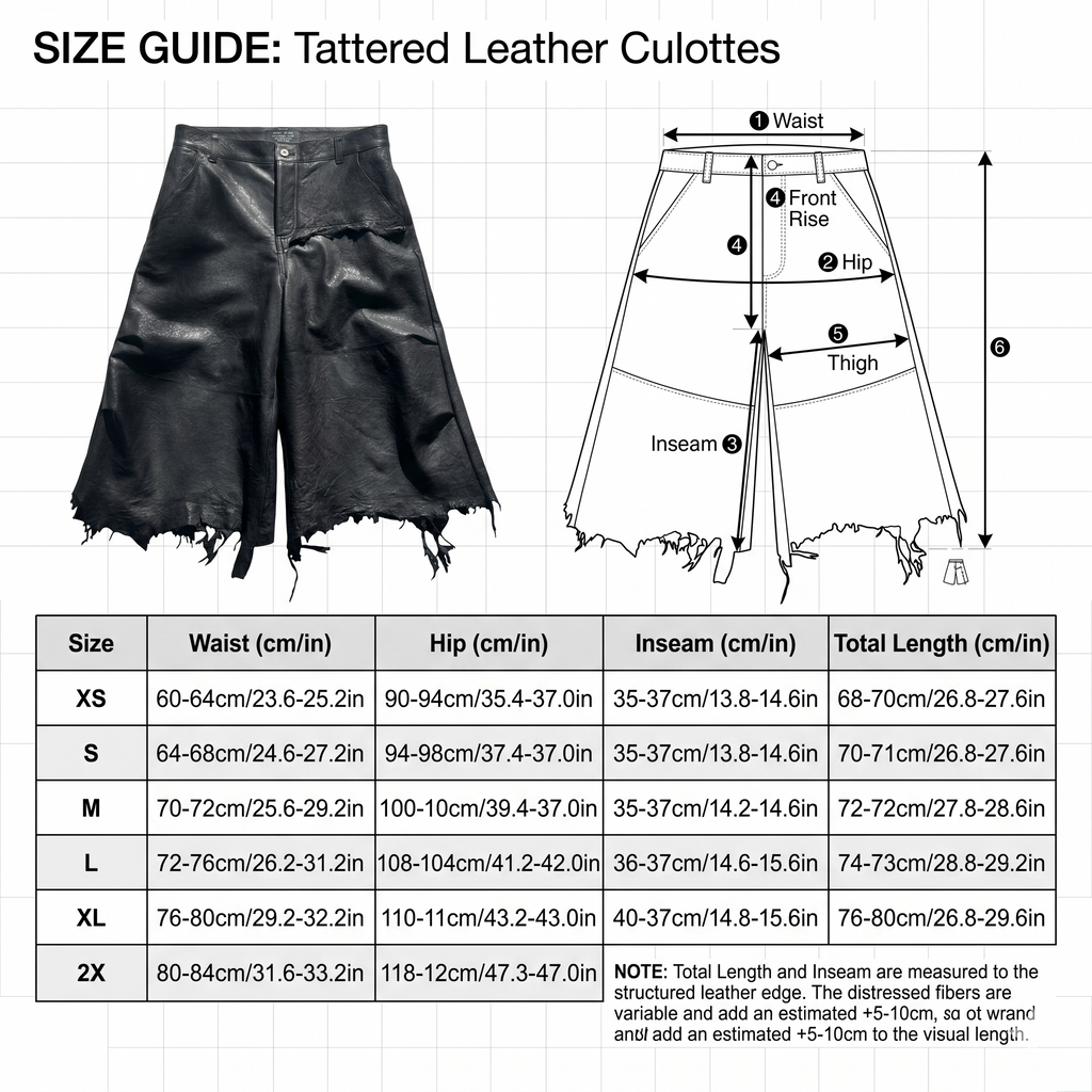 Ruin Leather Trousers