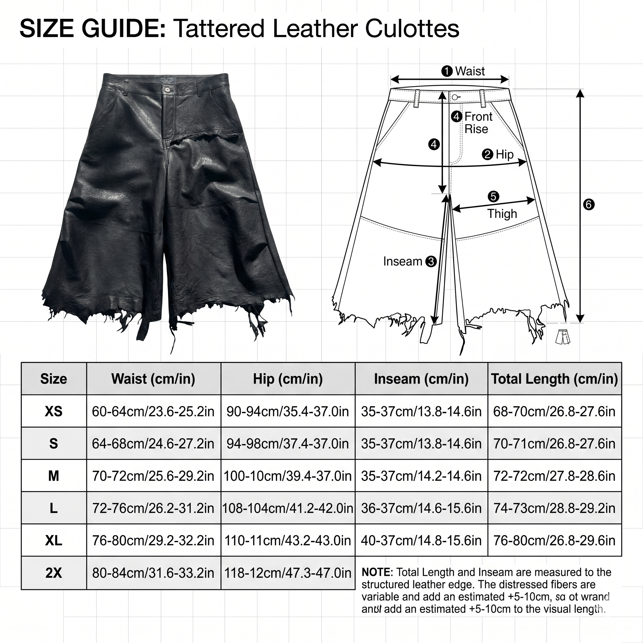 Ruin Leather Trousers