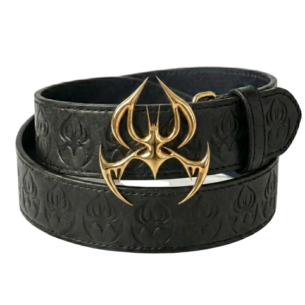 Tarantulas Club Leather Belt Tarantula's Club