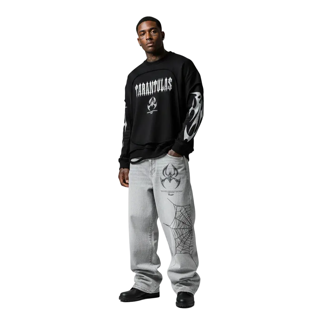 Baggy jeans 'Tarantulas' Collection tarantulaclub