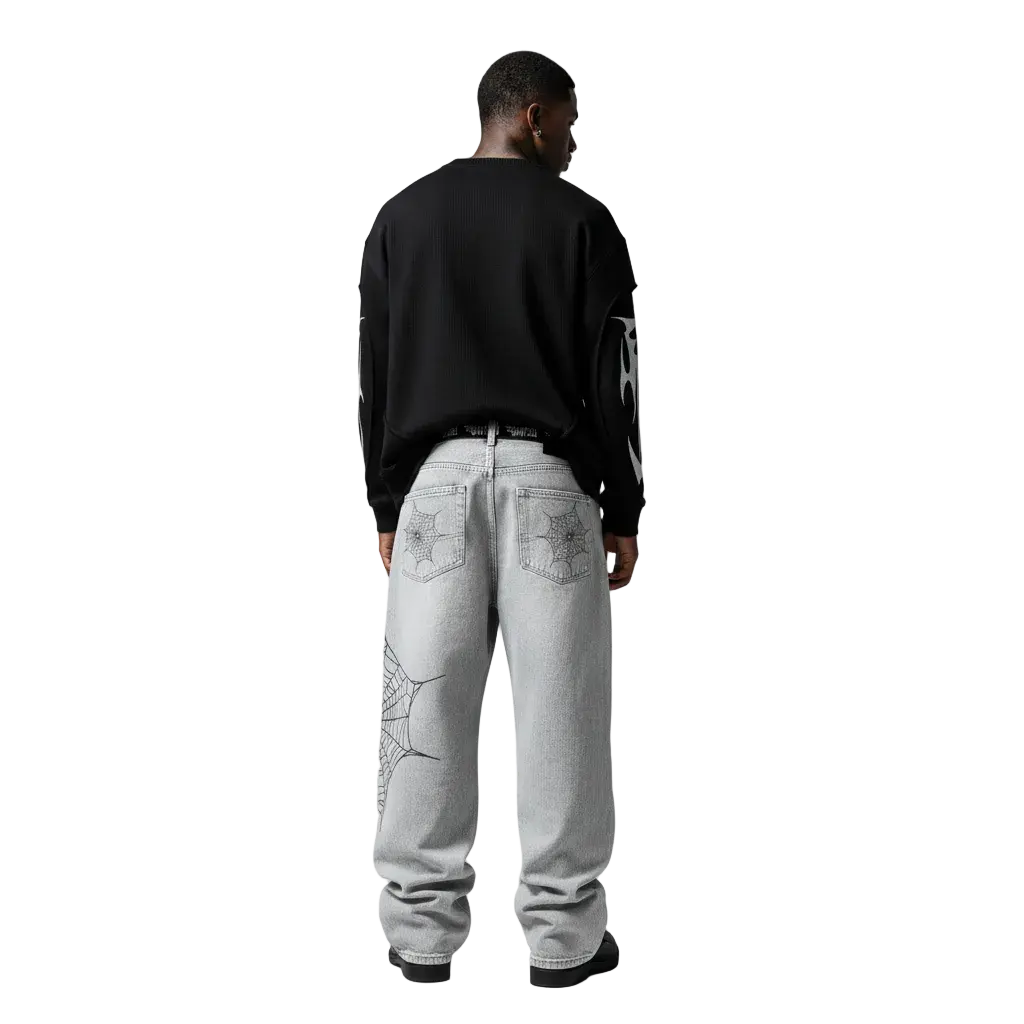 Baggy jeans 'Tarantulas' Collection tarantulaclub