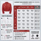 Blood Crimsom Armor-Style Biker Jacket