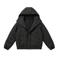 PROJECT001: Women's Black Network Puffer Tarantula's Club