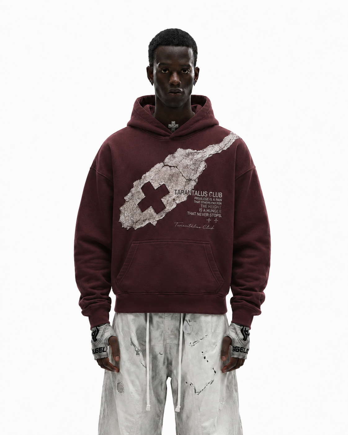 FRACTURE CROSS HOODIE