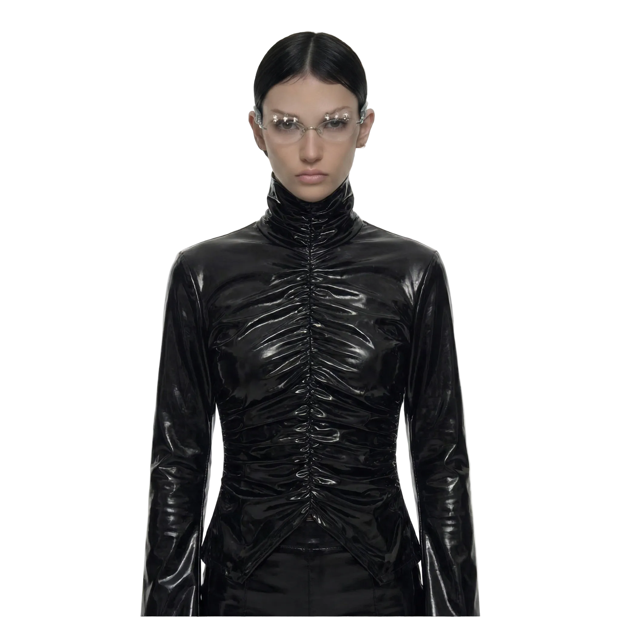 PROJECT001: Black Agent Operative Top Tarantula's Club