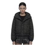 PROJECT001: Women's Black Network Puffer Tarantula's Club