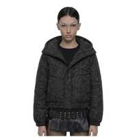 PROJECT001: Women's Black Network Puffer Tarantula's Club