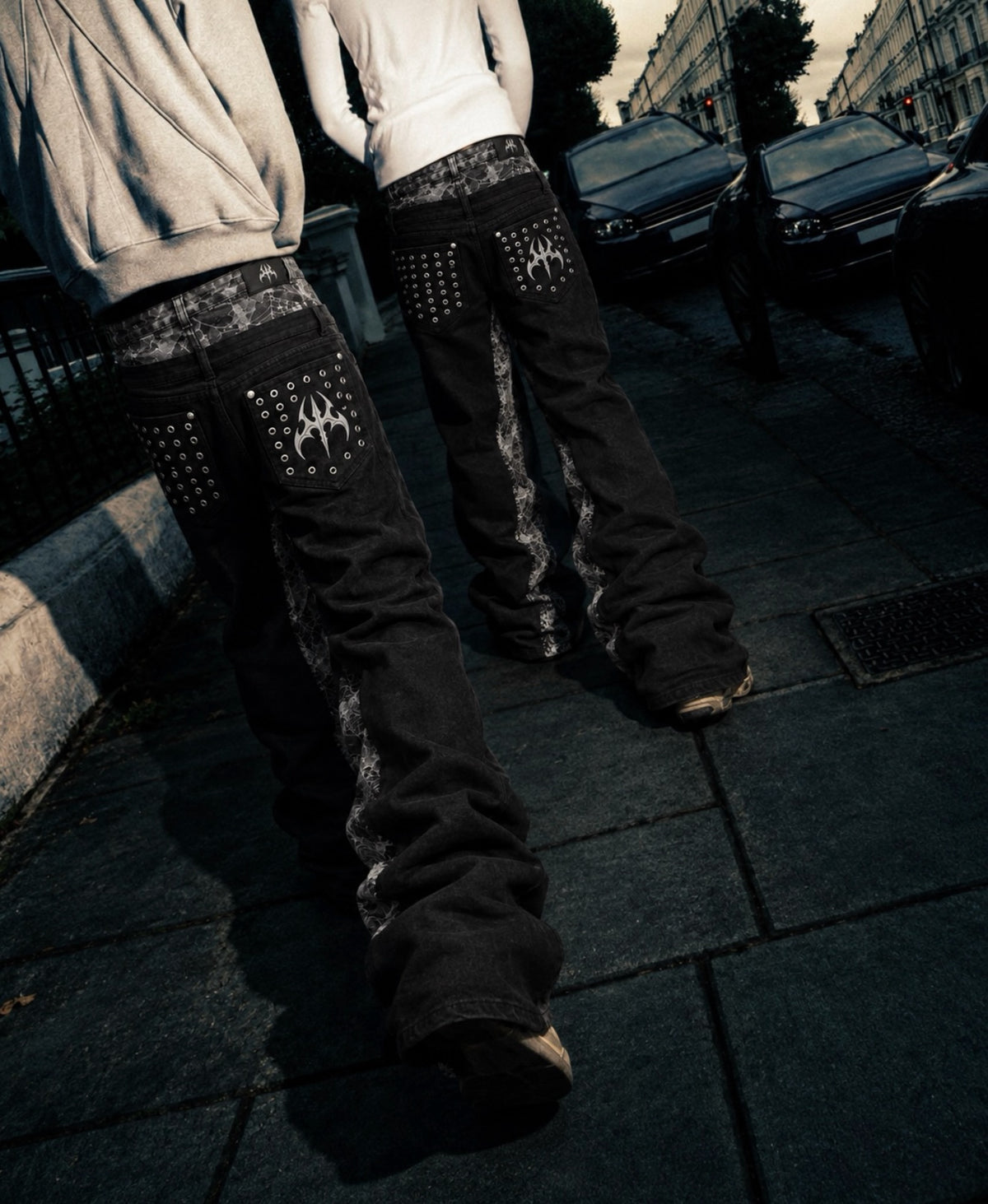 XIII ARACHNID VEIL DENIM