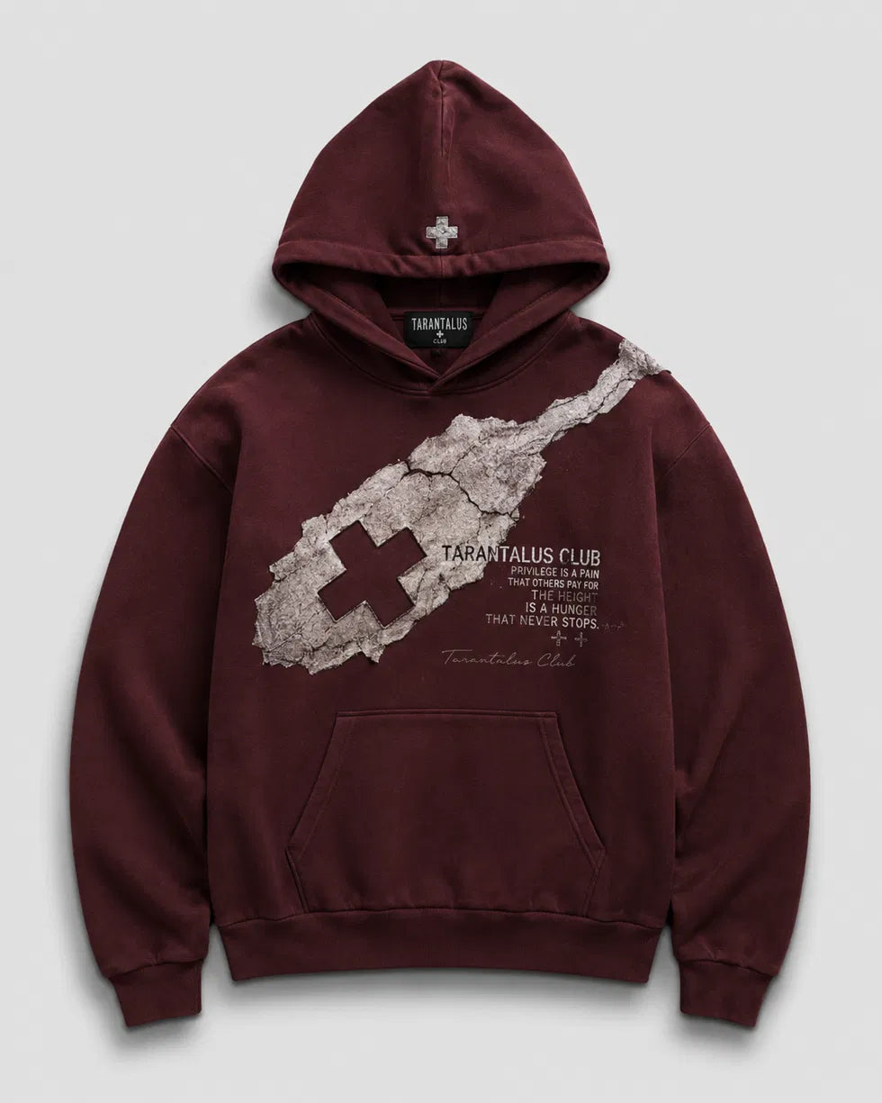 FRACTURE CROSS HOODIE